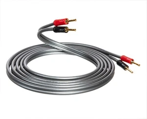 Cable de Altavoz QED Referencia XT40i SCREWLOC 4mm Banana Plugs Terminado ÚNICO - Imagen 1 de 11