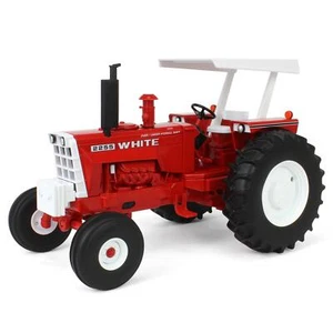 ERTL 1/16 White 2255 2WD with ROPS & Canopy Prestige Collection 47588 - Picture 1 of 6
