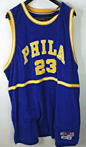 Jason Richardson Men 2XL Reebok D'funkd Golden State Warriors Terry Cloth Jersey Cover