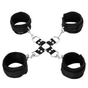 SportSheets 5 Piece Hog Tie and Cuff Set Perfect for Beginners - Picture 1 of 4