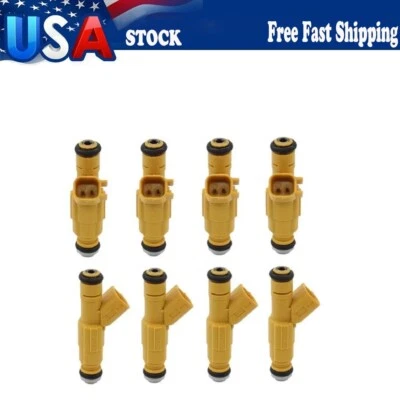 8Pcs Fuel Injectors For 1999-2000 Ford Crown Victoria Mercury Grand Marquis 4.6L Foto 1 de 4