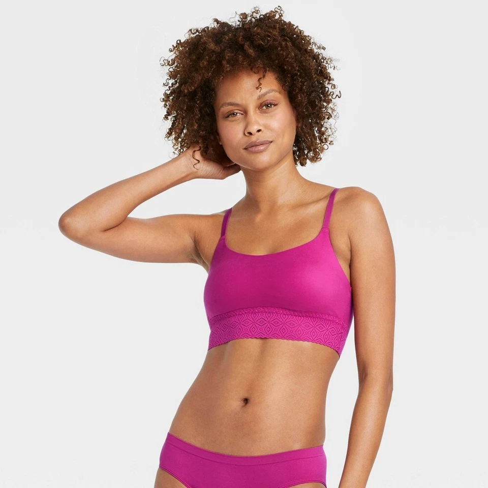 Women's So Soft Bralette - Auden XS DARK PURPLE