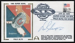 GATEWAY "1985 SUPER BOWL" HANDSIGNIERTER KIM BOKAMPER FDC POSTGÜTESIEGEL UMSCHLAG - Bild 1 von 4