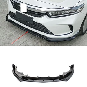 For 2019-2022 Honda 10th Accord Sedan ABS Gloss Black Front Bumper Lip Spoiler - Picture 1 of 1