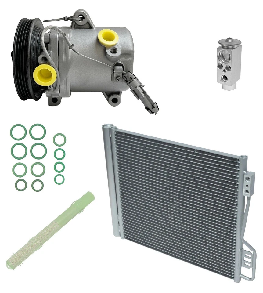 Kit de compresor de aire acondicionado RYC Reman con condensador FG401 para Smart Fortwo 1,0 L 2010 Foto 1 de 4