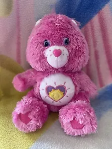 8" PLUSH PINK PURPLE SHINE BRIGHT COMFY CARE BEAR BABY BOY GIRL COLLECTIBLE TOY - Bild 1 von 5