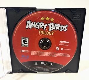 ANGRY BIRDS TRILOGY PS3 SONY PLAYSTATION 3 GATHER YOUR FLOCK GAME DISC 2012 - Picture 1 of 4