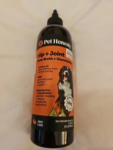 Pet Honesty Hip + Joint Bone Broth + Glucosamine 12 oz. Exp 9/2025 - Picture 1 of 4