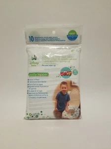 Disney Baby Pixar Cars Disposable Toilet Seat Covers 10-Pack Child Potty Topper - Picture 1 of 11