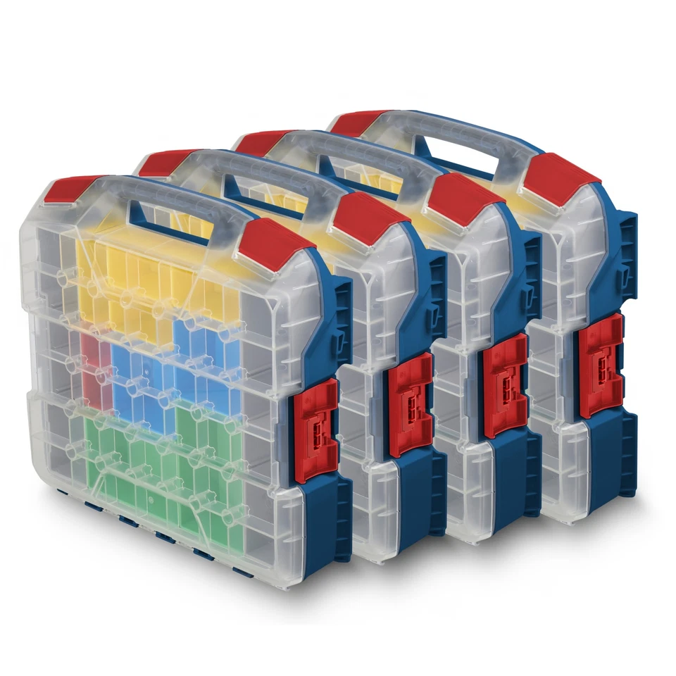 4x W-BOXX 102 pro blau Deckel transparent & Insetboxen-Set - Bild 1 von 4