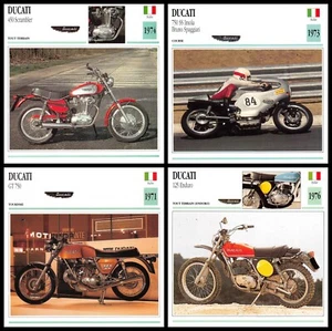 lot 59 Fiches Photo Moto ITALIE Edito Service texte en Français n2 - Picture 1 of 16