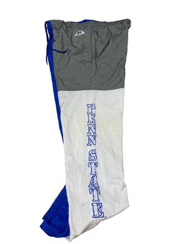 Vintage 90s Penn State Nittany Lions Nylon Sweats NCAA Apex 1 Color Block Mens L Cover