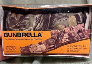 Gunbrella Camo verstellbarer wasserdichter Schutz für Gewehr New Old Stock USA - Bild 1 von 5