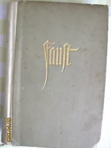 Zwei alte Bücher Goethes Faust und Teebaum - Bild 1 von 7