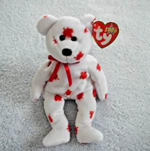 TY BEANIE BABY - CHINOOK BÄR - KANADA EXKLUSIV - 24. MAI GEBURTSTAG - TATSÄCHLICHES FOTO - Bild 1 von 9