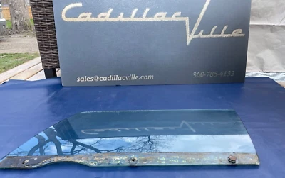 1965 Cadillac Coupe LH DS Door Glass Used Original DeVille Calais - Image 1 of 4