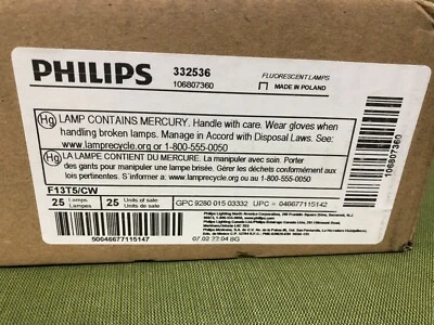 Lámpara fluorescente lineal Philips T5 25 13 vatios 332536 Foto 1 de 4