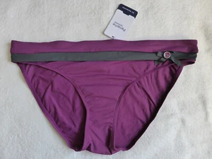 Panache Size XL 16 Taylor Pant Bikini Briefs Bottoms Damson & Slate - Picture 1 of 9