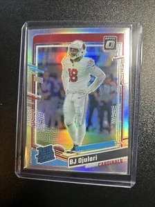 BJ Ojulari 2023 Panini Donruss Optic Silver Holo Rated Rookie #201 Cardinals - Picture 1 of 2