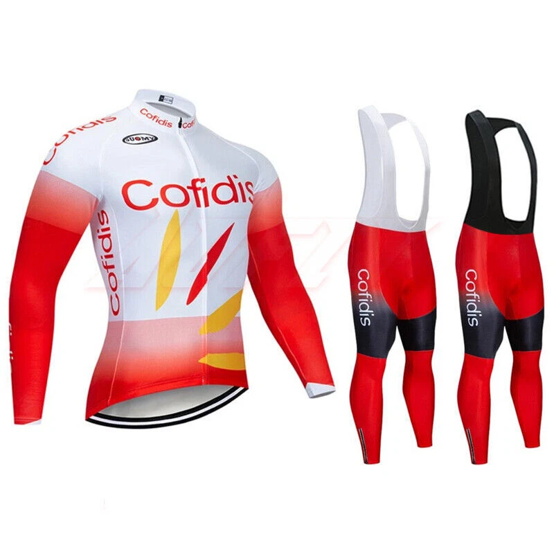 Camiseta deportiva de ciclismo de manga larga para hombre térmica polar para bicicleta Foto 1 de 4