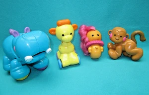 FISHER PRICE ANIMALI INCREDIBILI IPPOPOTAMO SCIMMIA GIRAFFA CAVALLUCCIO MARINO --G-97 - Foto 1 di 3