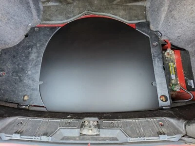 Cubierta de neumático de repuesto de aluminio BMW E36 - con recubrimiento en polvo M3 325i 325is 328is 328i Foto 1 de 3