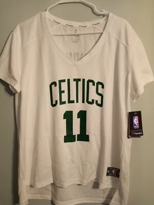 NEW Boston Celtics #11 Kyrie Irving Women's XL Fanatics Jersey - Image 1 of 4