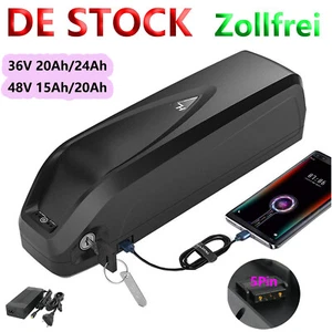 Lithium E-bike Batterie 36V 48V 20Ah for 0~1500W Fahrrad Bafang Mit Ladegerät - Bild 1 von 13