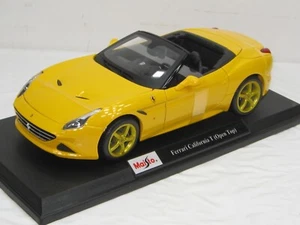 FERRARI CALIFORNIA T  OPEN TOP YELLOW NEW IN BOX . - Picture 1 of 5