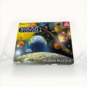 Melissa & Doug Solar System Floor Puzzle 48 Large Pieces for Ages 3+ Pre-owned - Picture 1 of 2