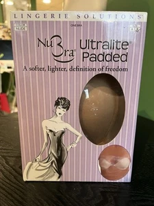 NuBra Ultralite Padded Strapless Adhesive Bra - Picture 1 of 4