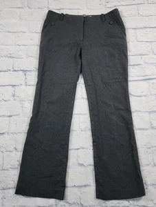Tory Burch Dark Brown Capri CROPPED Pants Womens Size 4 Cotton Spandex 30X31 - Picture 1 of 12