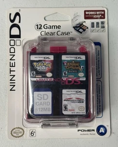 Nintendo DS 12 Juego Estuche Transparente Power A Sin Juegos Incluidos - Imagen 1 de 4