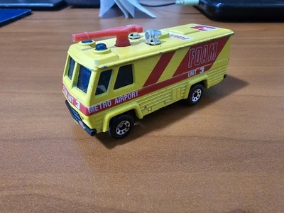 Matchbox Command Center.  Yellow, Foam Unit Theme.  1980.  Loose. - Image 1 of 4
