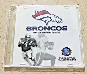 2010 DENVER BRONCOS MEDIA GUIDE FLOYD LITTLE HOF COVER Audio CD kostenloser Versand - Bild 1 von 1