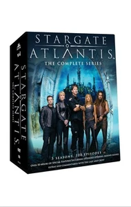 Stargate Atlantis: The Complete Series 1-5 Sci-Fi Adventure Aliens Action - Picture 1 of 1