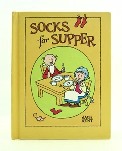 SOCKS FOR SUPPER Jack Kent 1978 Parents Magazine Press 1st printing HB EXC L1 - Picture 1 of 6