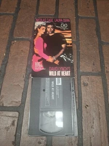Wild at Heart VHS 1990 David Lynch Nicolas Cage Laura Dern - Picture 1 of 2