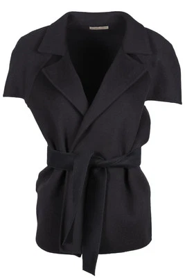 CHAQUETA DE CACHEMIR NEGRA BOTTEGA VENETA IT 38 UK 6 Foto 1 de 4