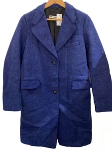 JIL SANDER Chester Coat blue 38 Used - Picture 1 of 6