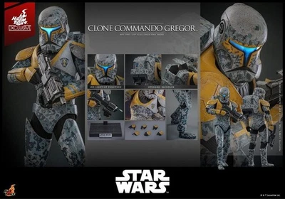 Hottoys MMS155 Clone Wars Commando Gregor - 1/6th Scale Box Set - Image 1 of 2