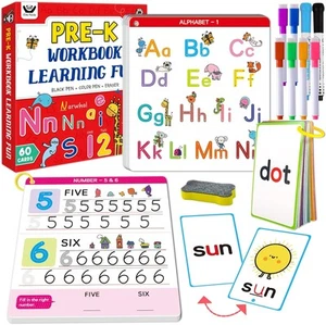 ElitePanda CVC Word Games & Preschool Learning Kit for 3,4,5,6 Year Olds |... - Picture 1 of 6