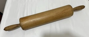 Rodillo Thorpe vintage madera de arce 25" (15") 3 1/2" diámetro Cheshire Conn - Imagen 1 de 2