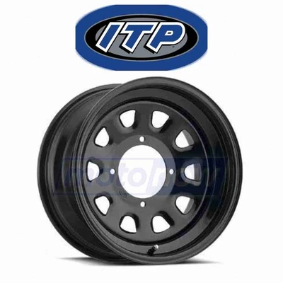 ITP Rear Delta Steel Rear Wheel for 1990-2000 Honda TRX300FW FourTrax 4x4 - bd — 第 1/4 张图片