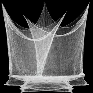 80 x 400 Halloween Decorations Creepy Cloth Indoor Outdoor, Scary Gauze Hallo... - Picture 1 of 7