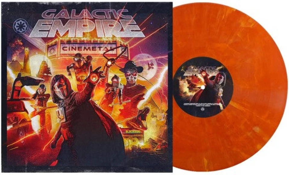 Galactic Empire - Cinemetal [Eruption Marble Vinyl] NEW Vinyl Foto 1 de 1