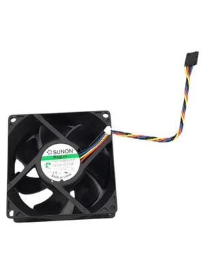 Sunon PSD1209PLV2-A  0.35A 12V DC Brushless Fan 83CFM 0WC236 5 pin (L-O) - Image 1 of 4