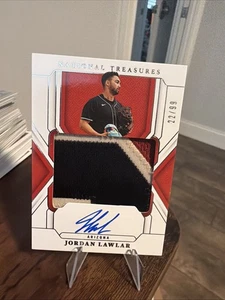 JORDAN LAWLER 2025 Panini National Treasures Auto Patch /99 DIAMONDBACKS - Picture 1 of 2