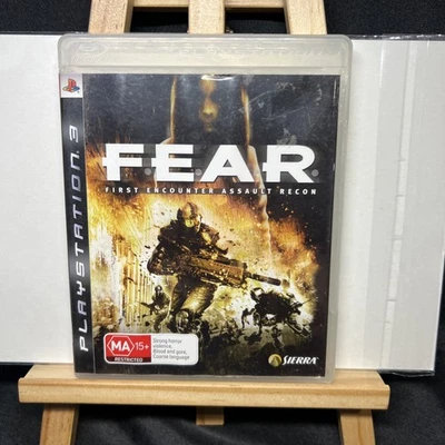 FEAR First Encounter Assault Recon (Playstation 3 2007) Complete With Manual - Image 1 of 4