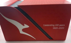 2020 $1 Qantas Centenary Coloured II Coin Set in Presentation Box - Imagen 1 de 6